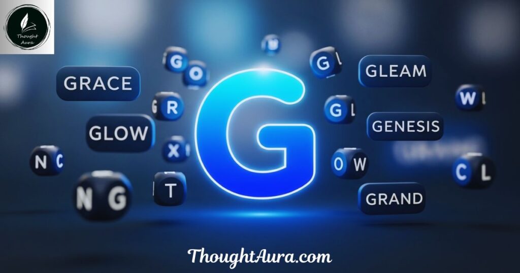5-Letter Words That Start With G