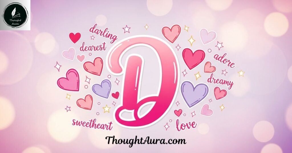 Adorable D Words That Express Love and Care