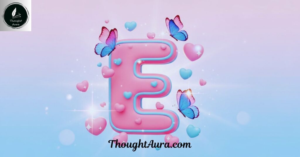 Adorable E Words That Express Love and Care