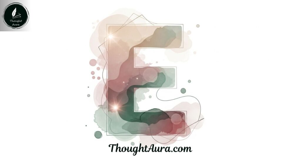 Aesthetic Adjectives Starting with E