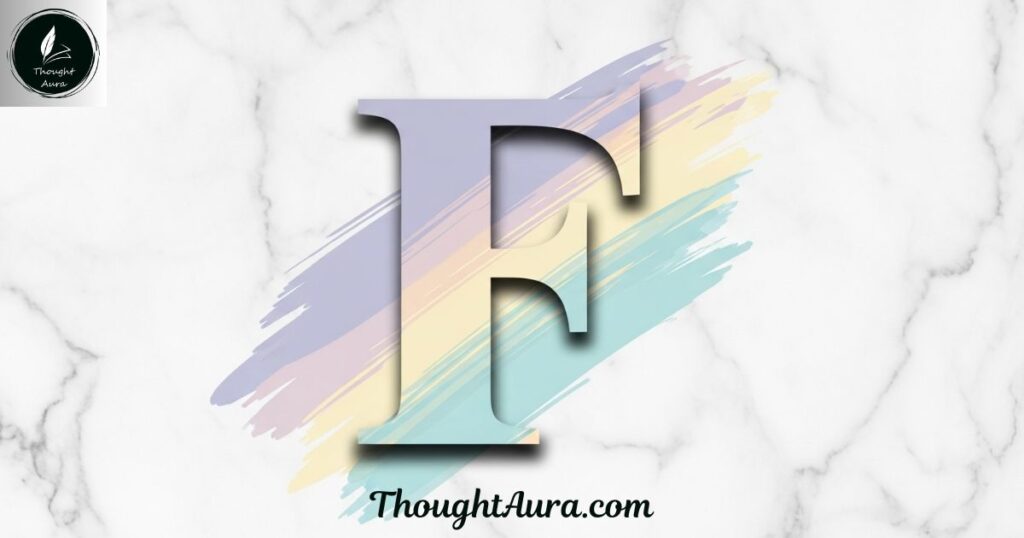 Aesthetic Adjectives Starting with F