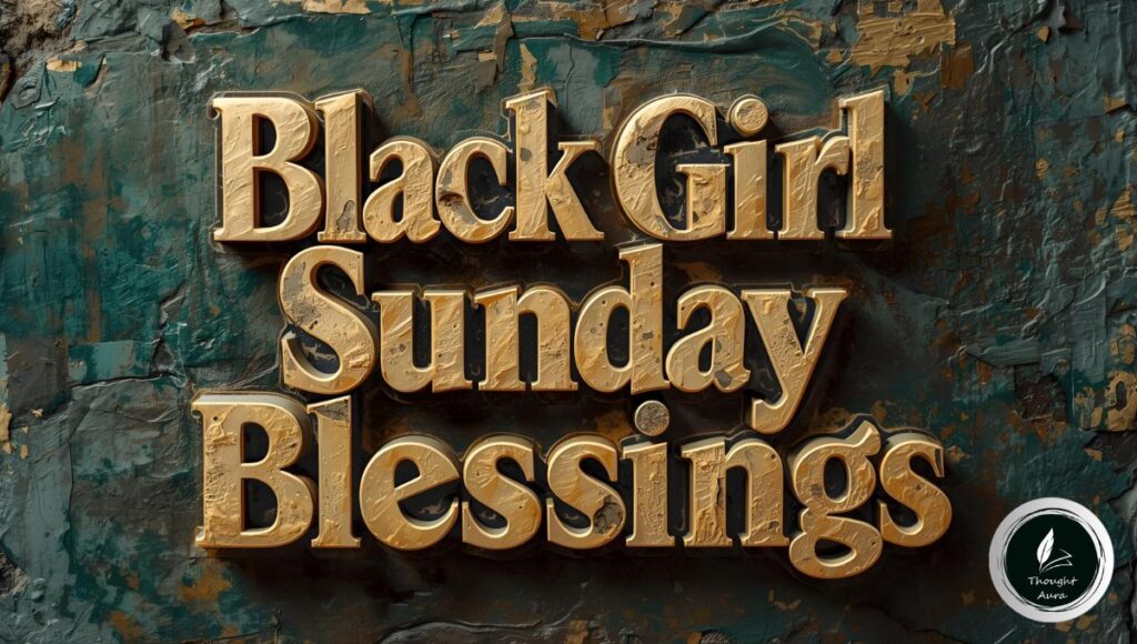 Black Girl Sunday Blessings