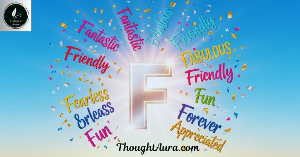 Compliment F Words to Appreciate Someone