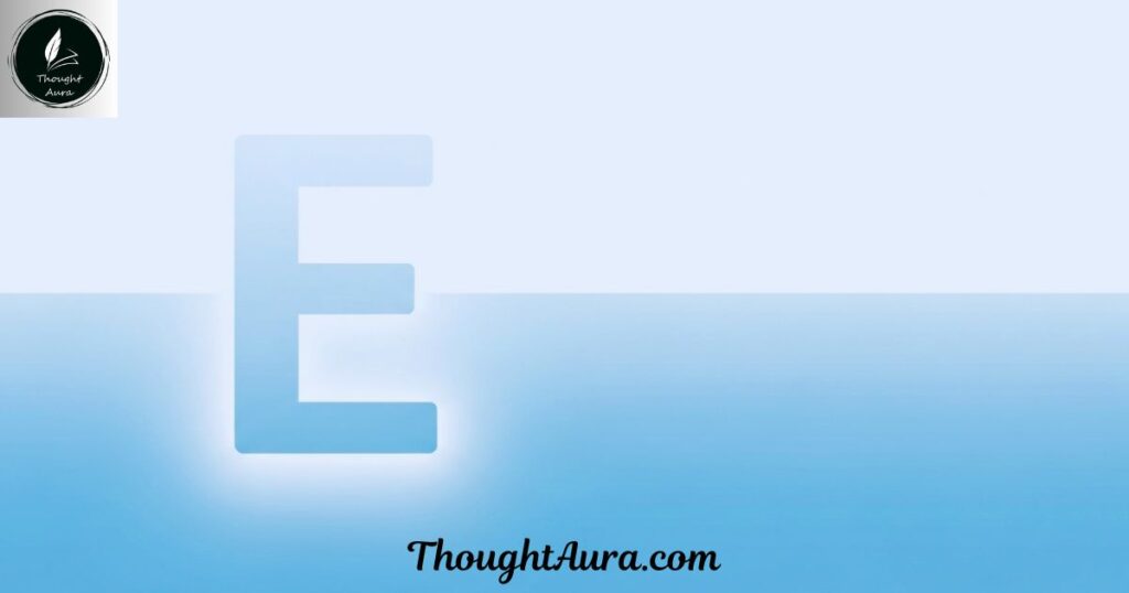 Easy and Short Words That Start With E