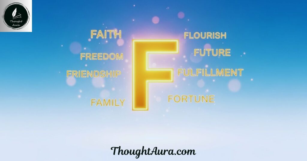 List of Positive Words That Start With F