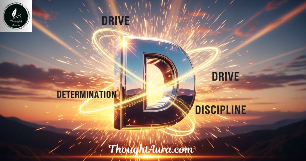 Powerful D Words for Motivation and Success