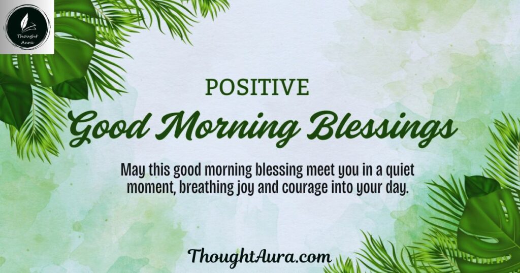 Spiritual Good Morning Blessings