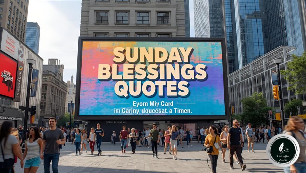 Sunday Blessings Quotes