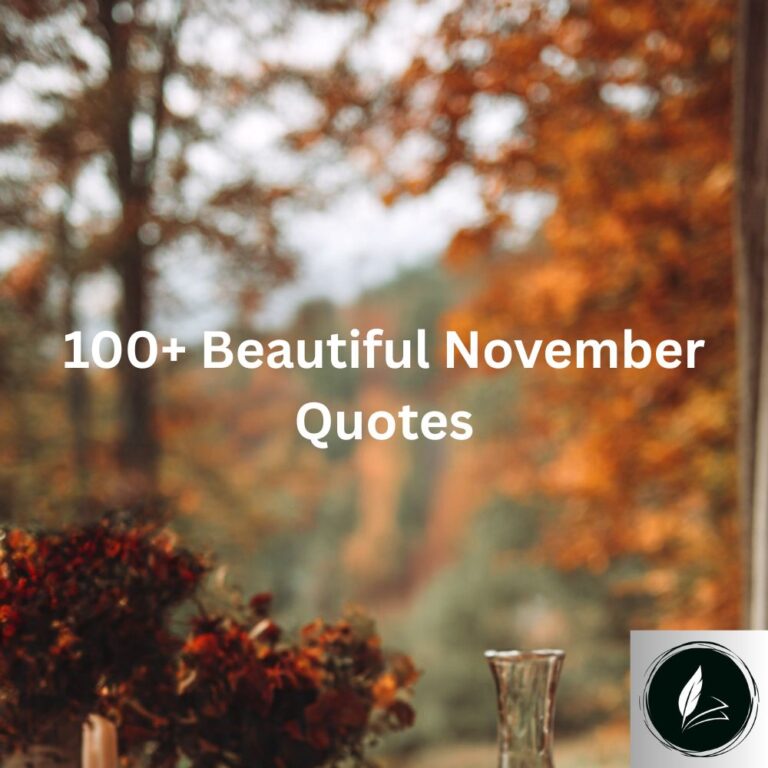 November Quotes