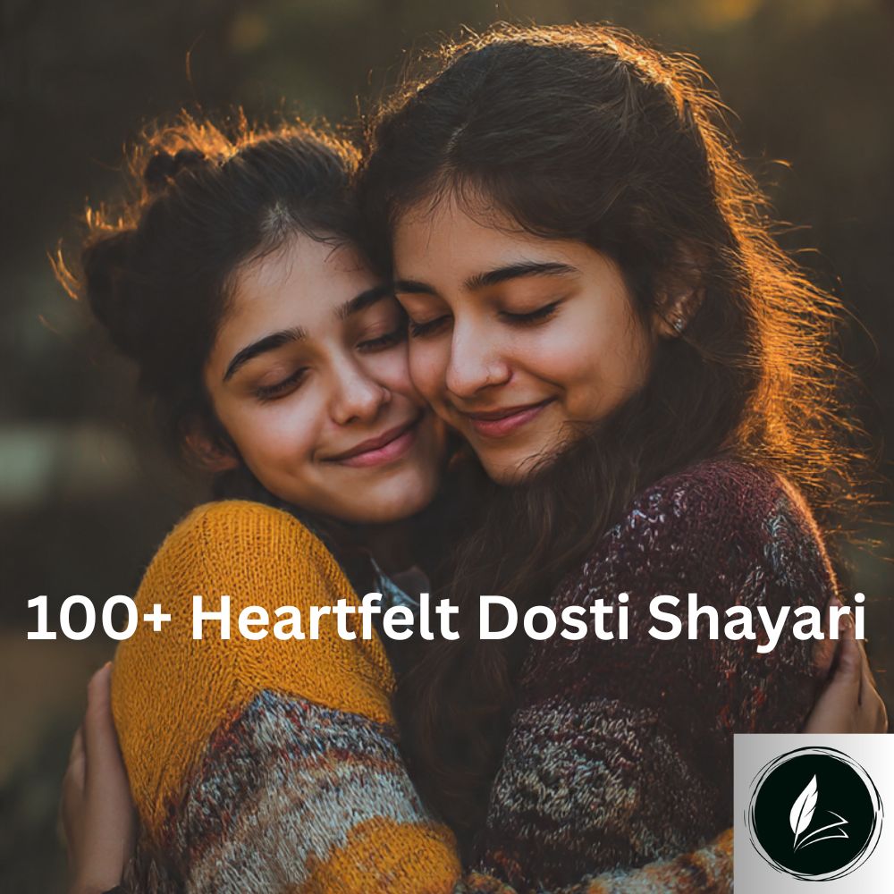 100+ Heartfelt Dosti Shayari Beautiful Friendship Poetry