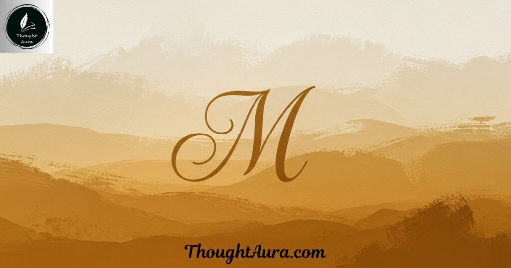 Aesthetic Adjectives Starting with M