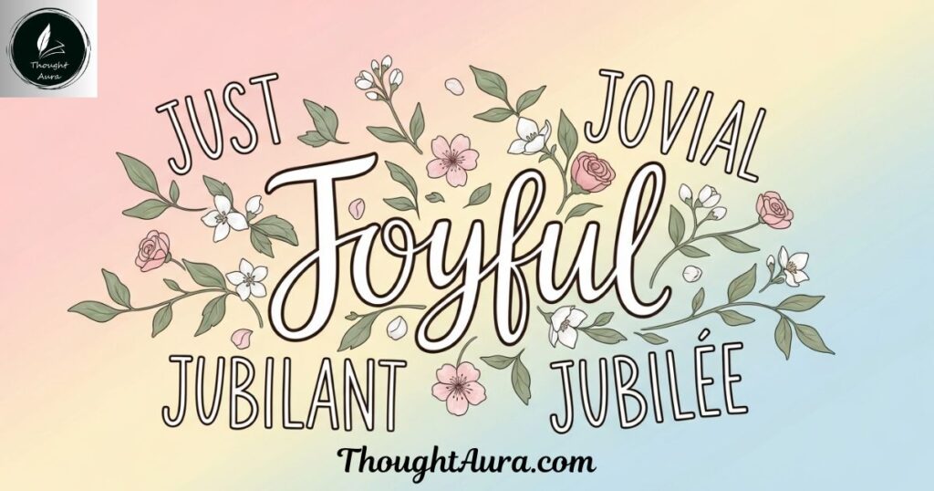 Heartwarming J Words That Spread Kindness