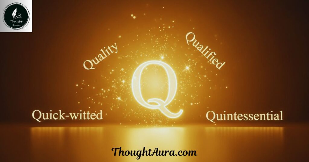 Quality Q Words to Brighten Your Vocabulary