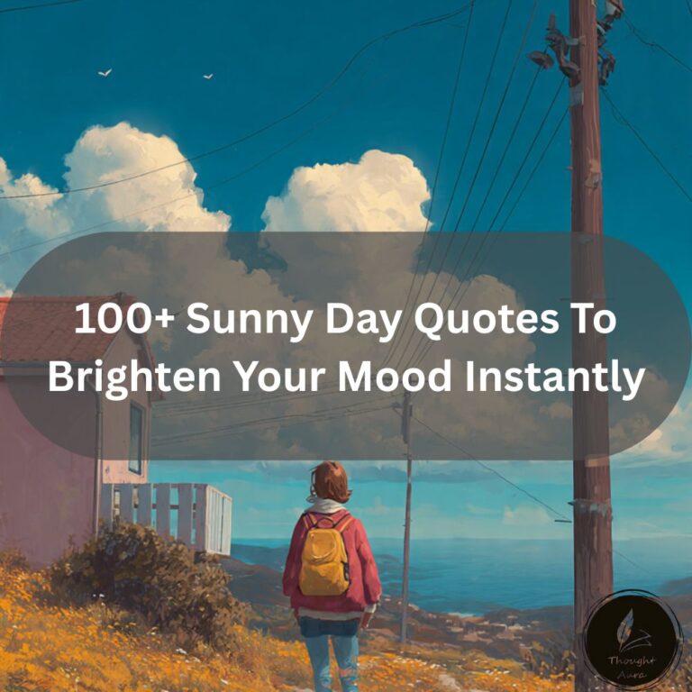 Sunny Day Quotes