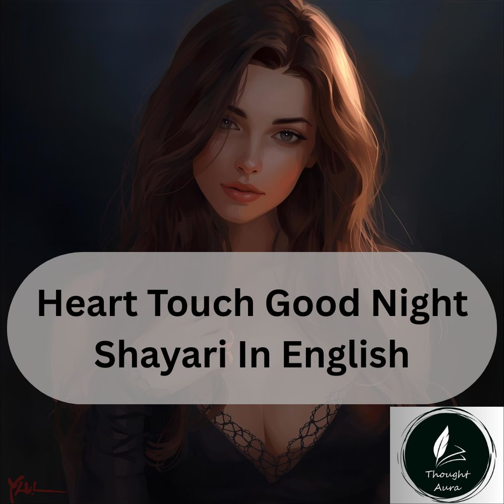 Heart touch good night shayari in english