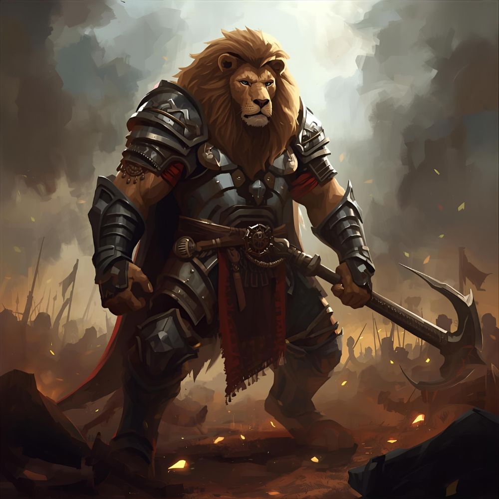 warrior lion quotes