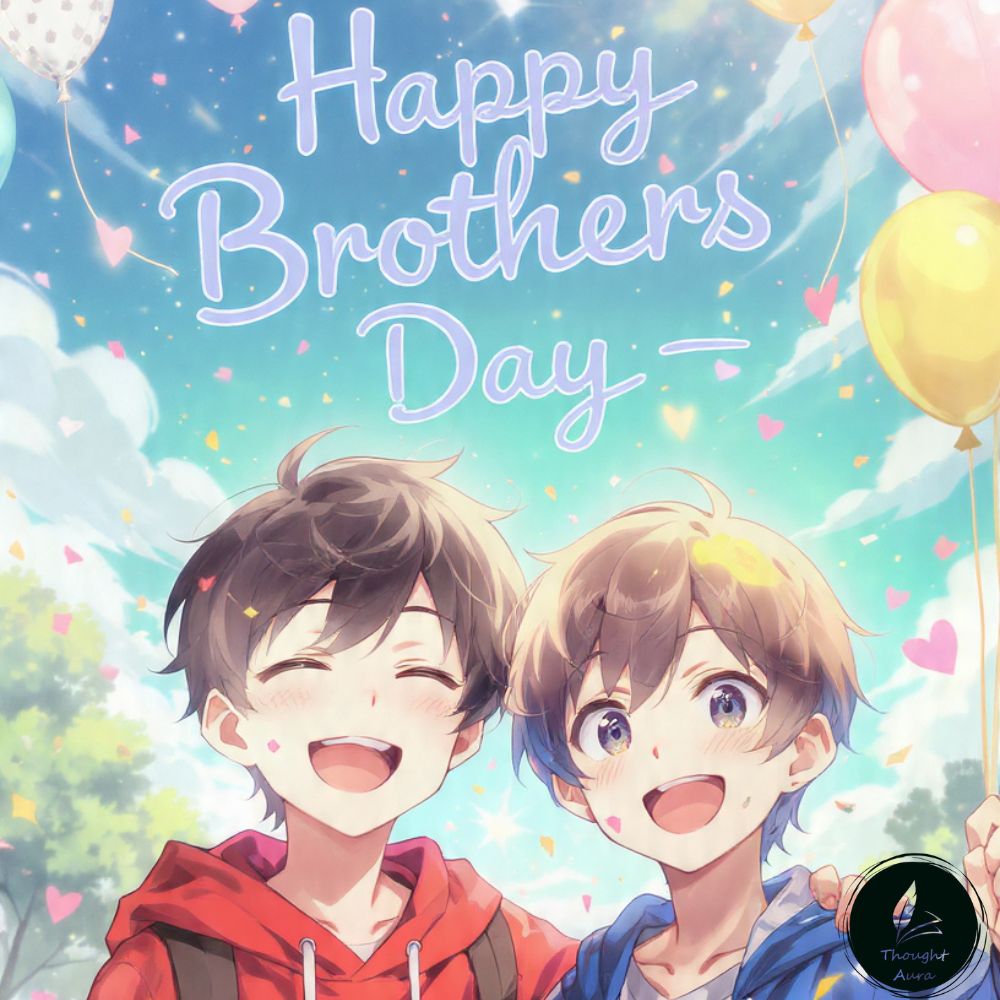 happy brothers day quotes from sister